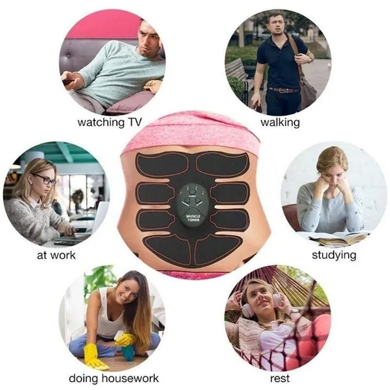 Newest Healthy Magic Abdominal Muscle Trainer Gear Abs Fit Home Exercise Shape Body Building