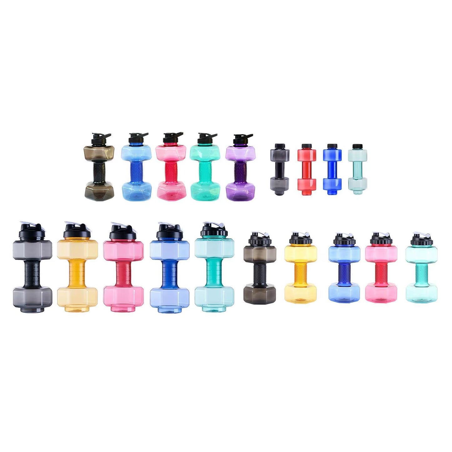Dumbbells Adjustable Weights Sports Water Bottle Fitness Dumbbells Kettle Weight Strong Water Drinks Bottle Home Gym Training